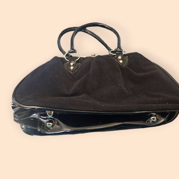 Lux De Ville Velvet Handbag - Picture 1 of 5